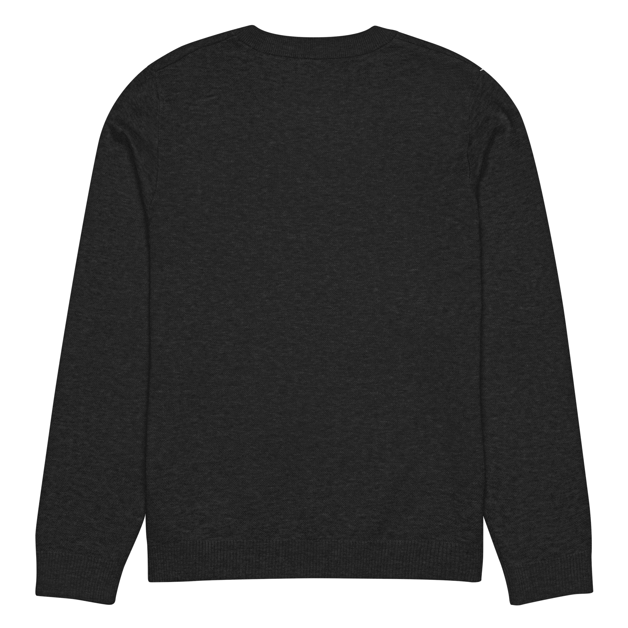 Orbiter • Knitted Crewneck Sweater (Black)