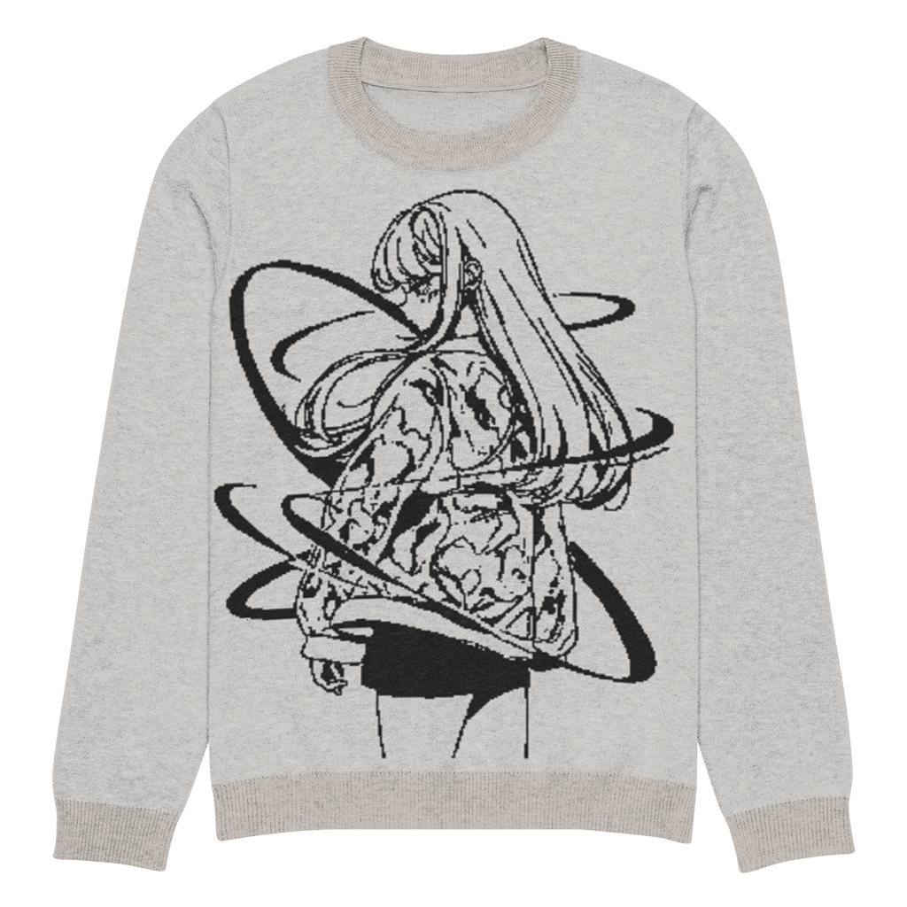 Orbiter • Knitted Crewneck Sweater (Sand)