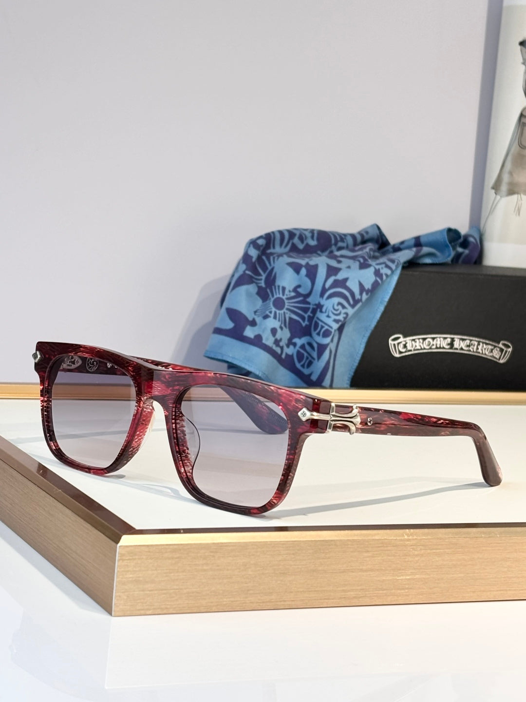 Chrome Hearts Sunglasses-SLID'N